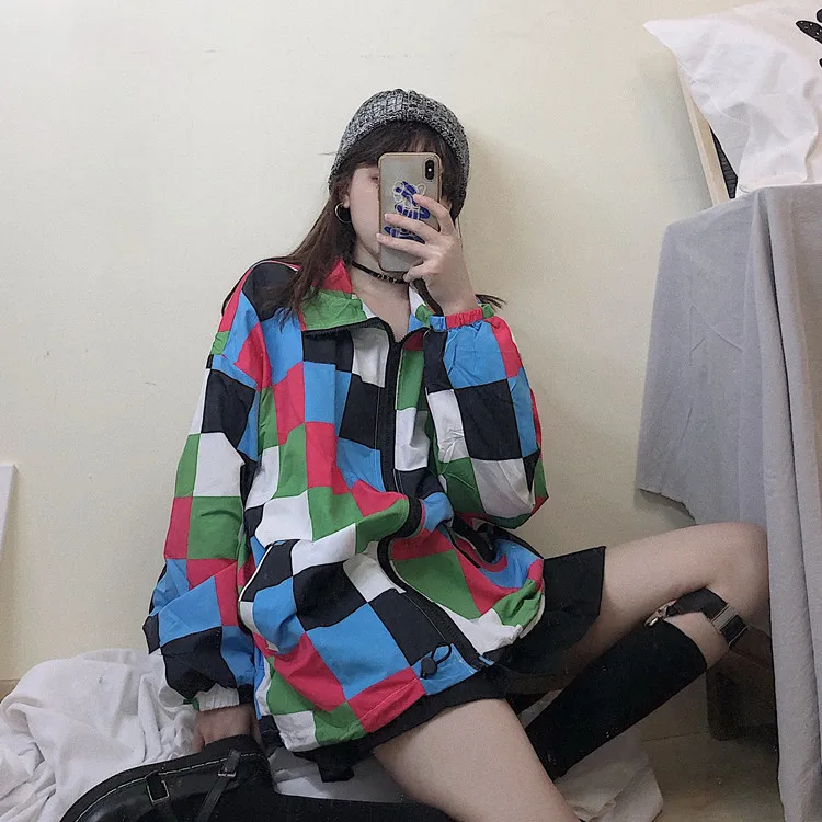 Женский Тонкий Топ Новинка лета 2019 корейский стиль Harajuku bf Свободный Повседневный