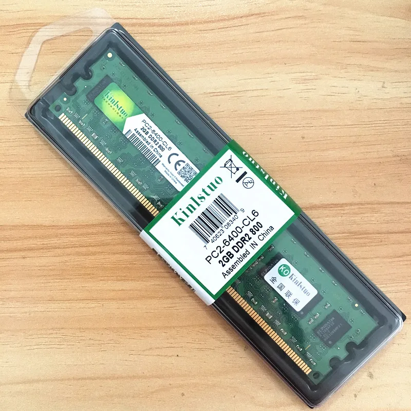 Kinlstuo DDR2 Rams 2 ГБ 800 МГц ПК 6400 настольная память ddr2 4 1 667 полностью совместимая