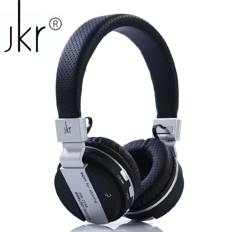 Беспроводные наушники Blutooth гарнитура для телефона Hi Fi Большой шлем CordlessHead sluchat JKR