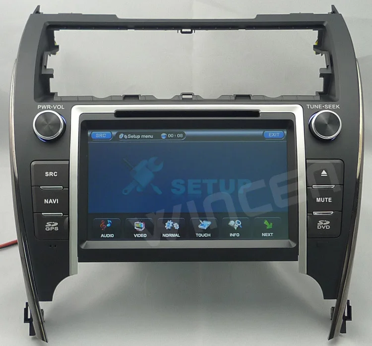 8 &quotавтомобильный DVD GPS плеер для Toyota Camry 2012 Версия США с 3G PIP двойная зона