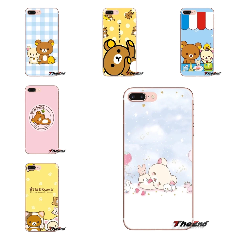 Для Huawei Nova 2 3 2i 3i Y6 Y7 Y9 Prime Pro GR3 GR5 2017 2018 2019 Y5II Y6II Rilakkuma Кот обои для телефона мягкий