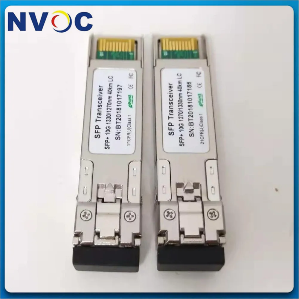 Бесплатная доставка 10G BIDI 60km LC SFP модуль + трансивер одномодовый одиночный