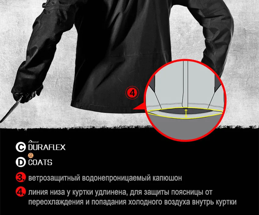 FREE SOLDIER тактическая куртка “Буря” с самостоятельной мастеркой-подкладкой износостойкая, воздухопроницаемая, водоотталкивающая, теплосохраняющая