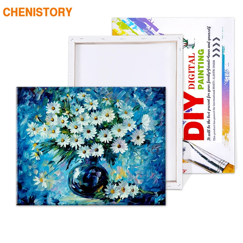 Набор для рисования по номерам на холсте с подсолнухами|diy painting|painting diysunflower painting |