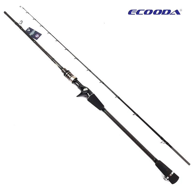 ECOODA удочка для лодок 1 35/1 75 м маленькая FUJI GUIDES и REEL Удочка с твердым углеродным