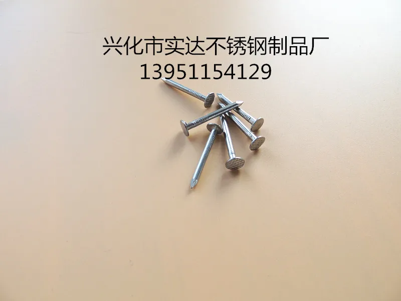

Stainless Steel Screw Floor Nails/3.9"*3mm