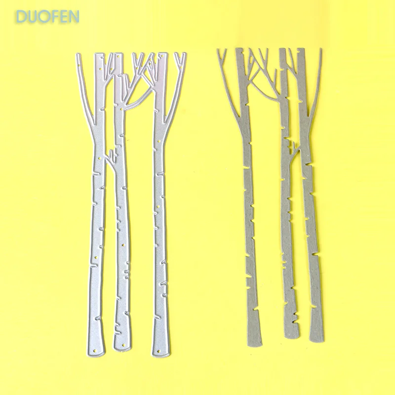 

Tree trunk Stencils metal Cutting die for DIY craft projects Scrapbooking Paper Album paper decoration
