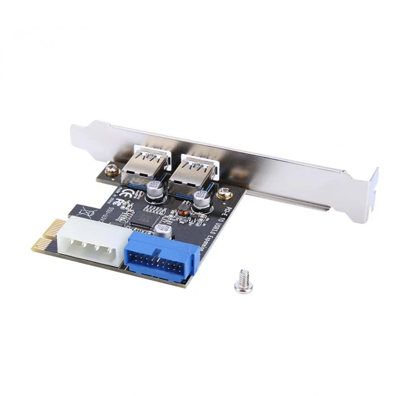 Usb 3 0 Pci-E адаптер для расширения карты внешний 2 порта Usb3.0 концентратор внутренний