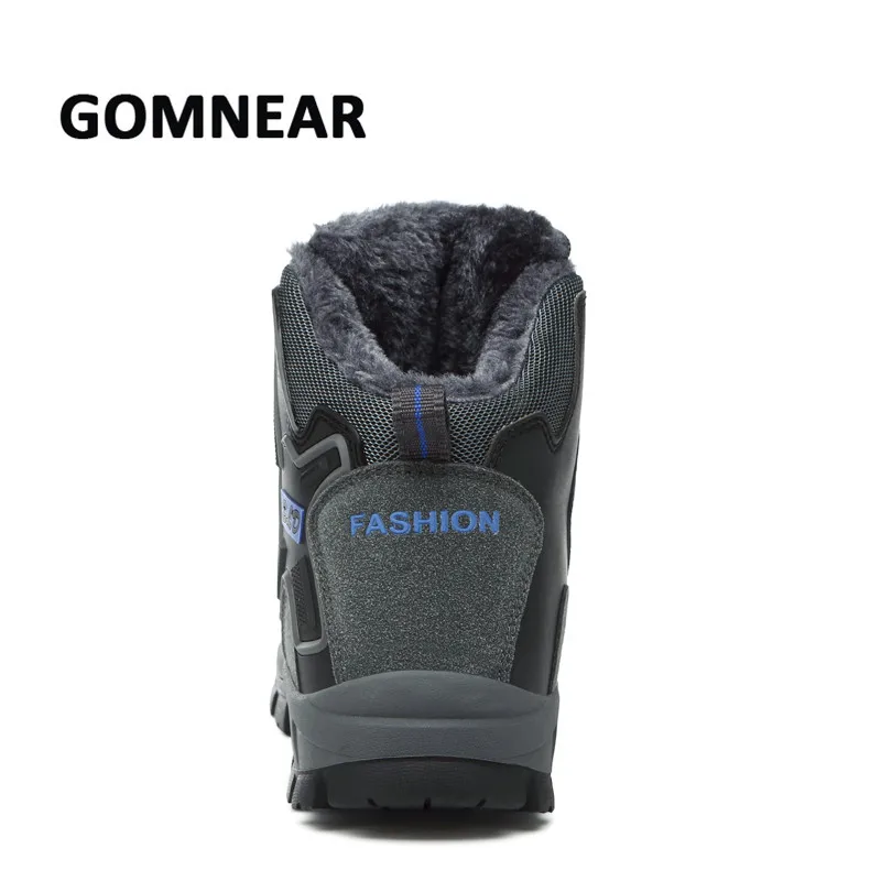 Gomnead/зимние кроссовки для мужчин походная обувь уличные дышащие треккинговые