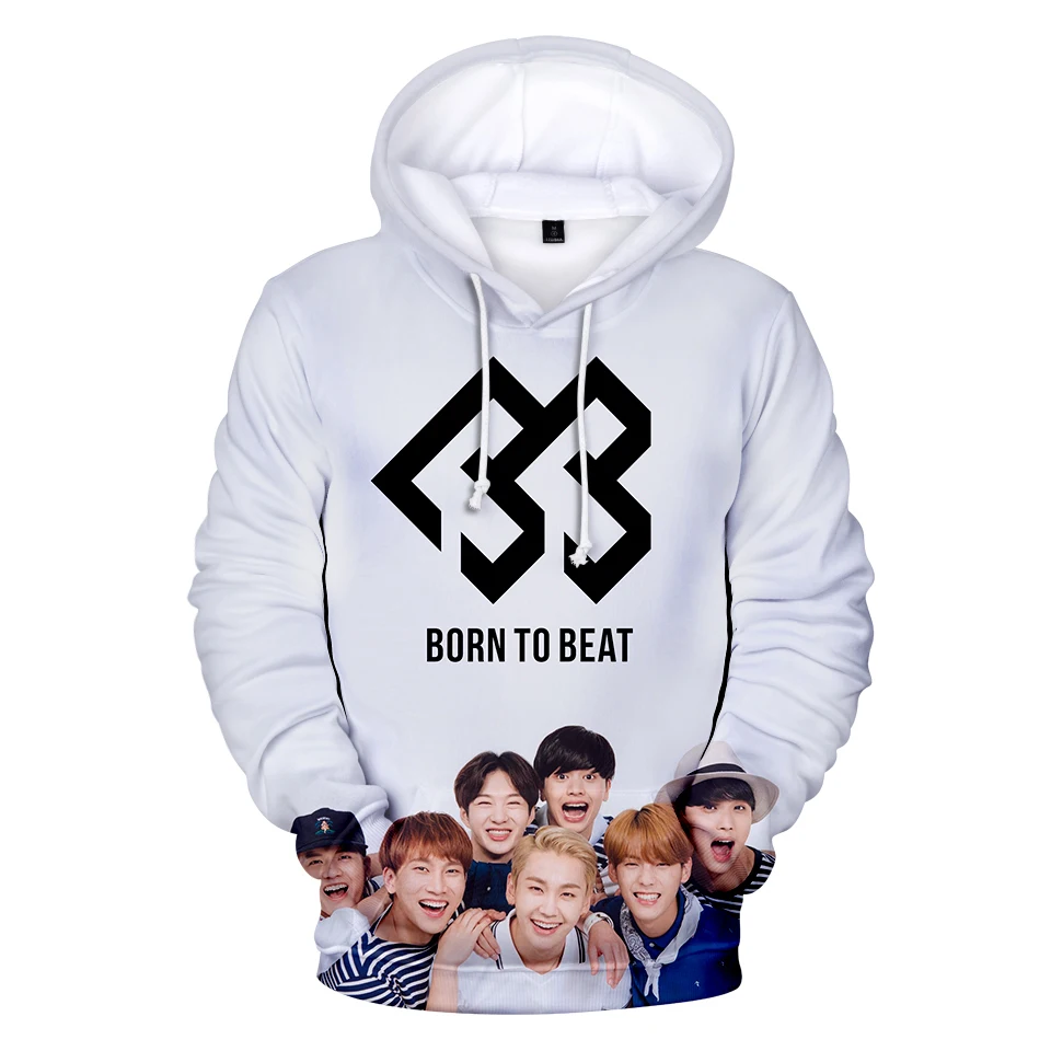 2019 новейшие K-pop Idol BTOB толстовки 3D элегантные уютная Повседневная Верхняя одежда