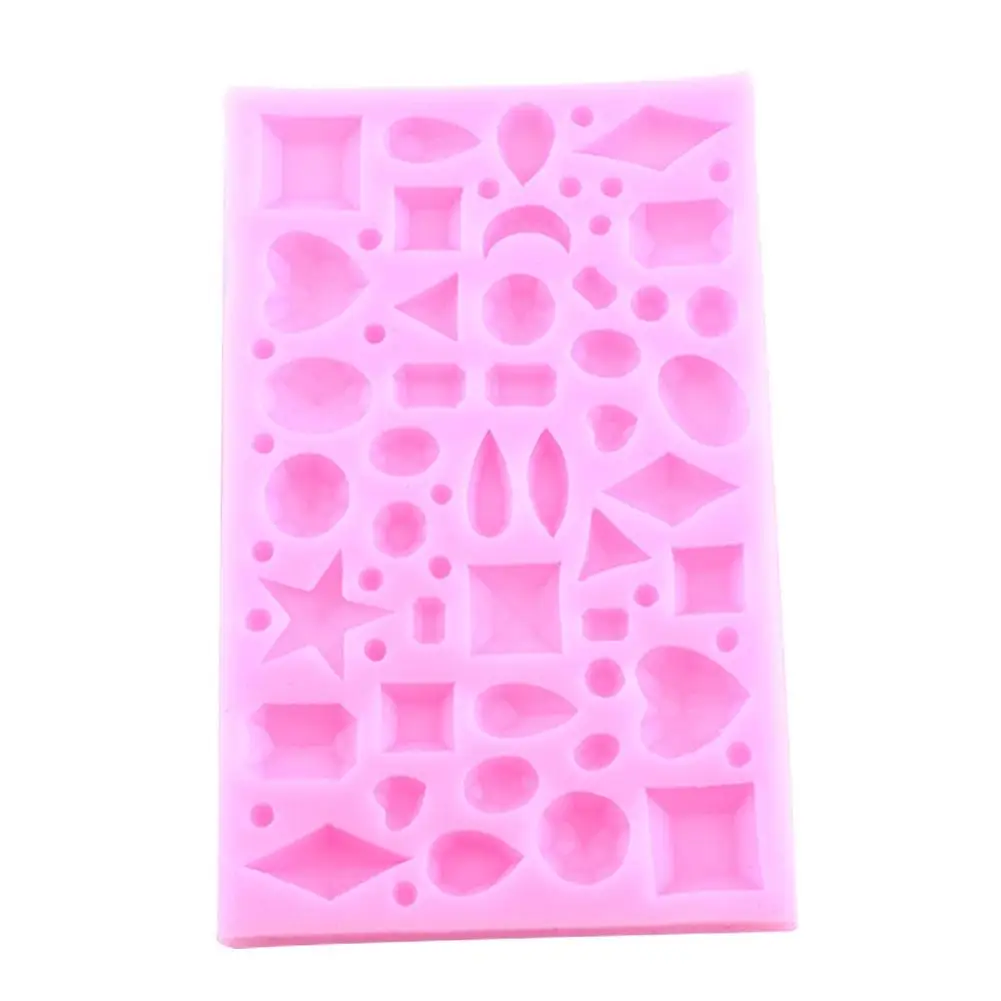 3D драгоценный камень алмазный горный хрусталь силиконовая форма для украшения