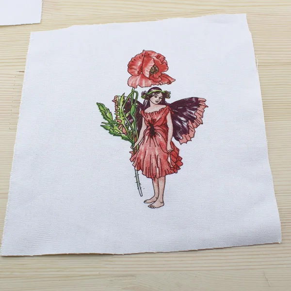 Хлопчатобумажная Трикотажная Ткань для шитья одежды и штор из мультфильма