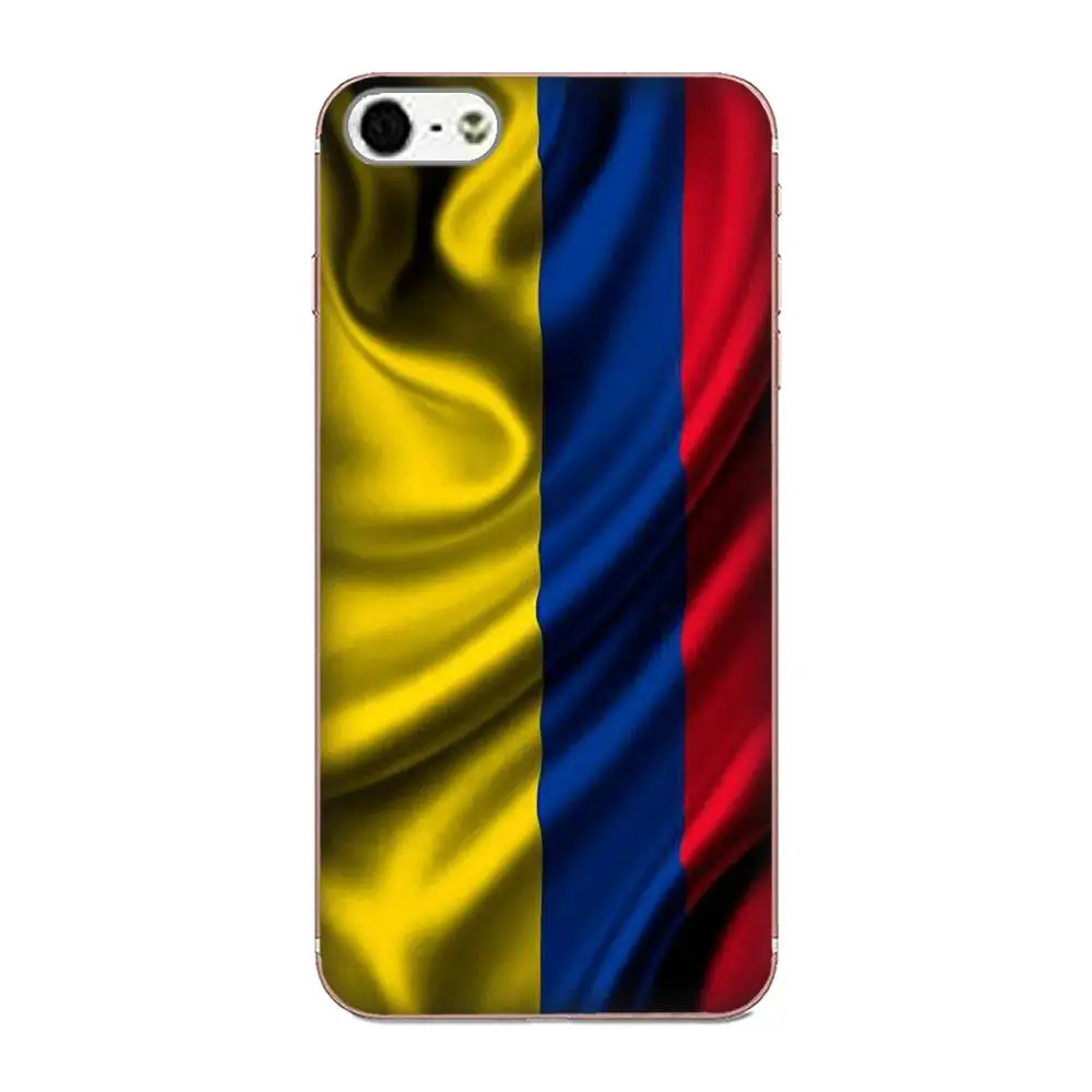 Мягкий с рисунком из ТПУ для Xiaomi Redmi Note 2 3 3S 4 4A 4X 5 5A 6 6A Pro Plus Colombia Flag|Чехлы-накладки| |