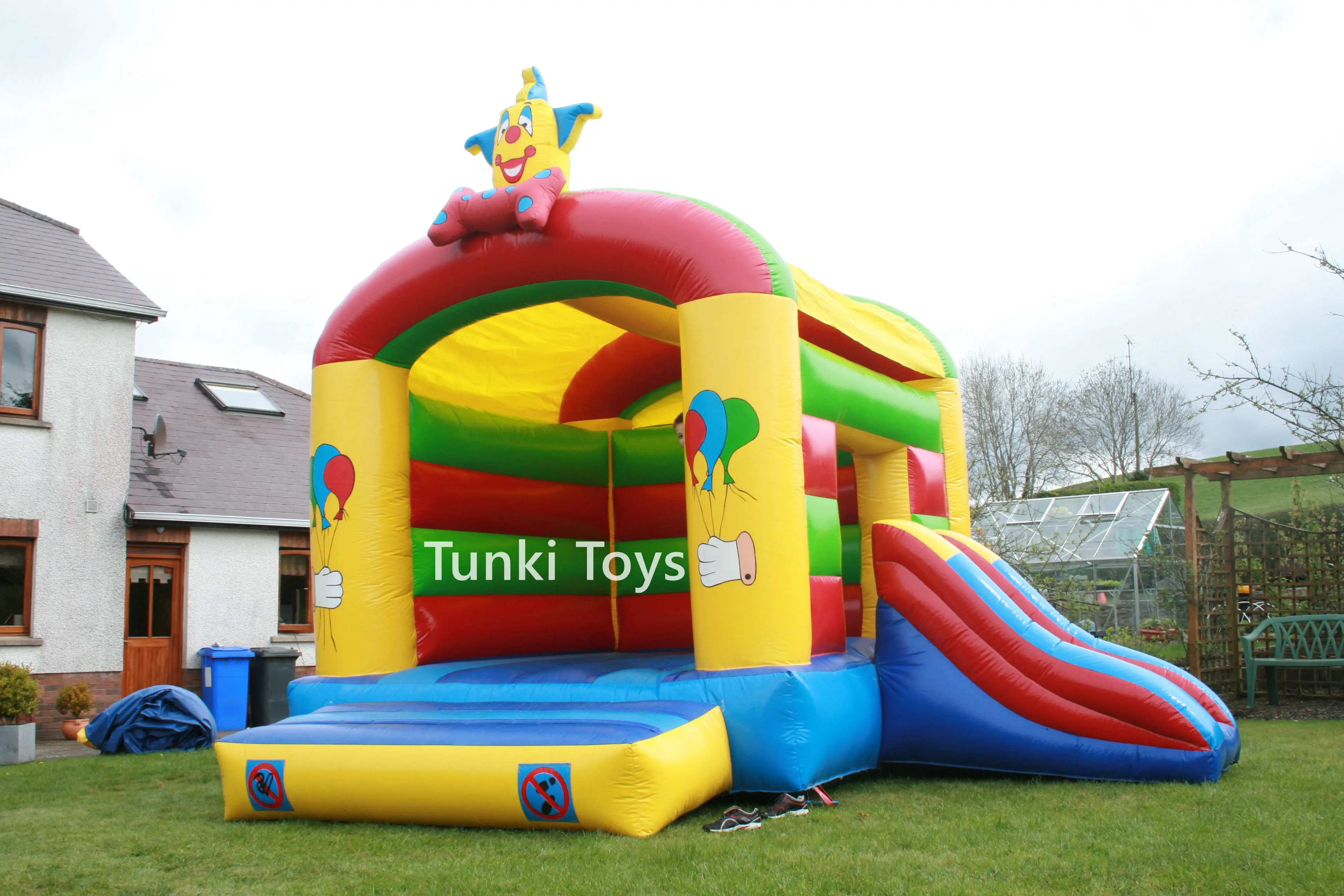 Inflatable Jumping Castle Combo Slide |