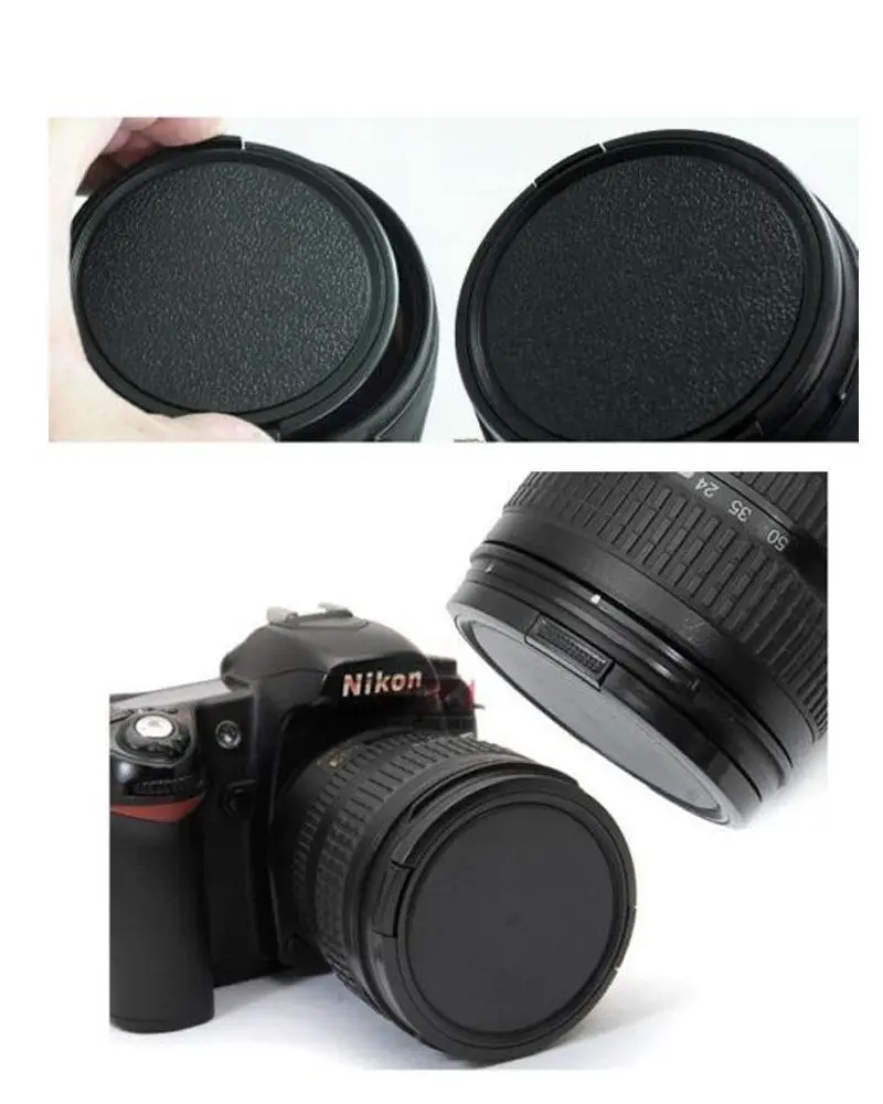105 мм защелкивающаяся передняя крышка Крышка для Canon Nikon Olympus Sony Pentax