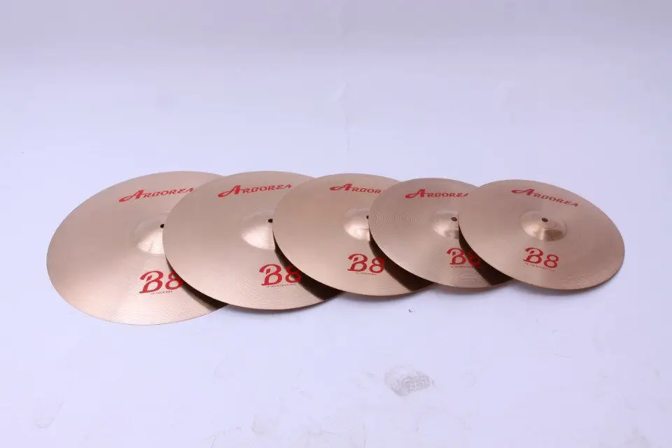 

New design high grade practice B8 series cymbal set