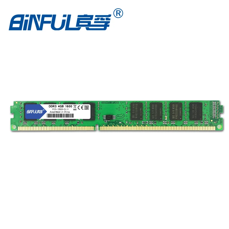 Оперативная память BINFUL DDR3 4 Гб 1600 МГц Настольная PC3 12800 DIMM 1 5 В совместима со всеми