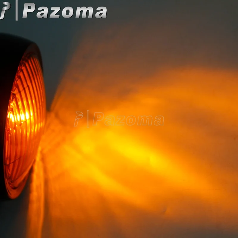 

Black Amber Universal Motorcycle Halogen 4.5" Headlight Dustproof Waterproof Headlamp For Harley Yamaha Suzuki Kawasaki Cruiser