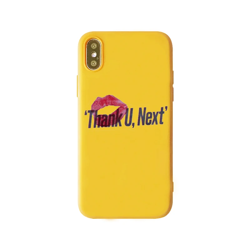 Спасибо, Next Ariana Grande мягкий карамельный чехол для телефона для iPhone 11Pro 11 X XR XS Max 8 7 6s Plus 7plus 8plus