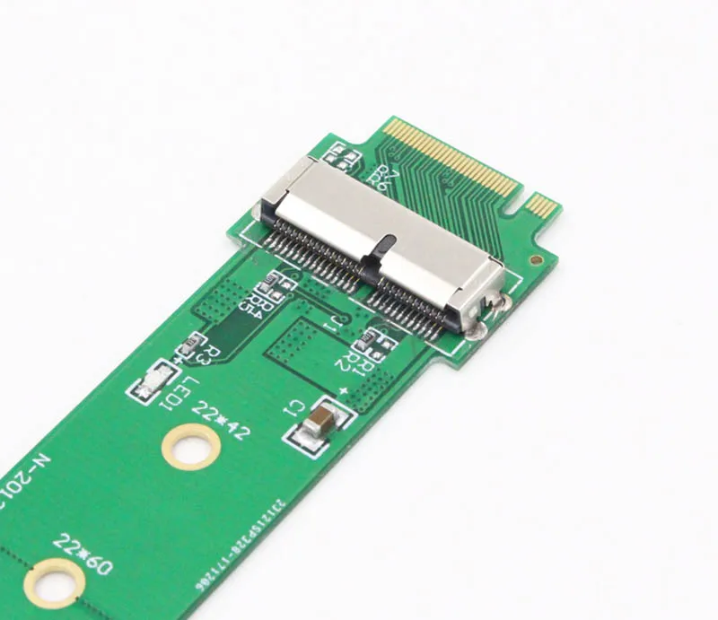 Адаптер для жесткого диска адаптер SSD M2 на M.2 NGFF PCIE X4 Apple MacBook Air Mac Pro 2013 2014 2015 A1465 A1466
