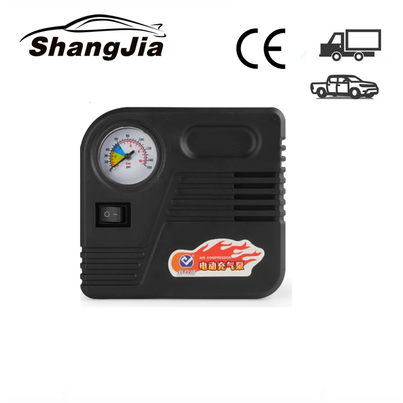 Автомобильный насос для шин шины электрический воздушный компрессор 12 в