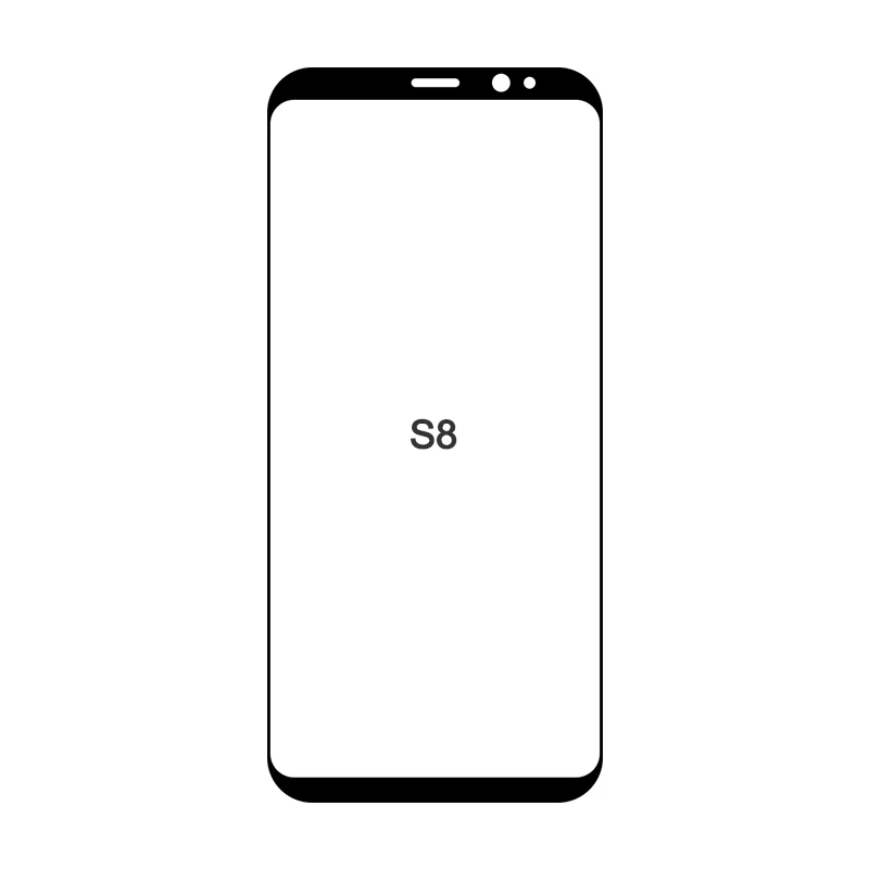 Замена объектива A + переднее стекло для Samsung Galaxy S8 G950 5 8 дюйма Plus G955 6 2 сенсорный
