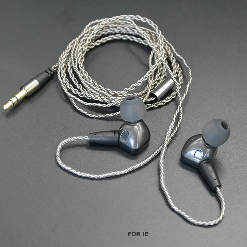 PIZEN SC25 монокристалл меди покрытием Silve обновления кабель Ues Для shure se215 se535 ie80 ie8 для