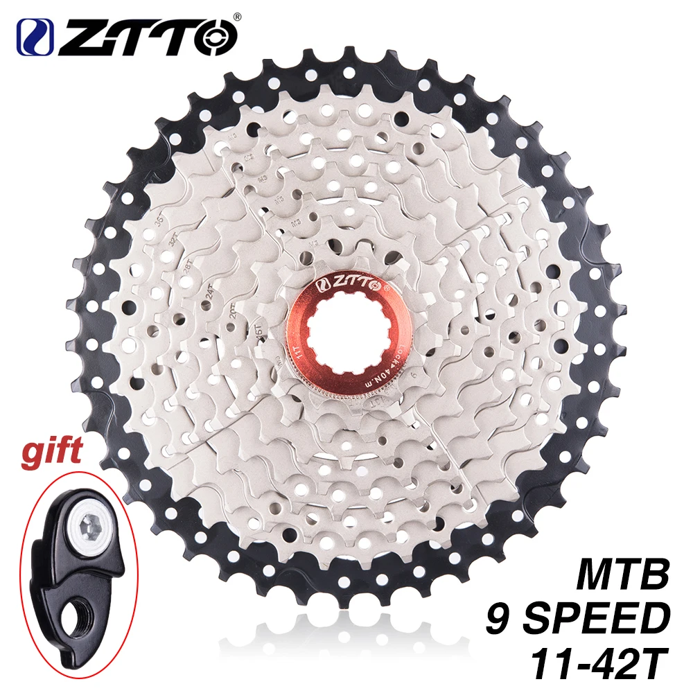 Велосипедный свободный круг ZTTO MTB 9 скоростей 11 42T кассета свободное колесо