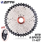 Велосипедный свободный круг ZTTO MTB, 9 скоростей, 11- 42T, кассета, свободное колесо, запчасти для горного велосипеда, широкое соотношение, Совместимость с M430 M4000