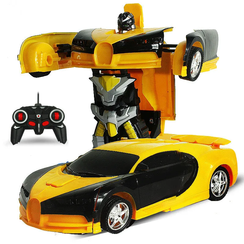 Set 7 RC автомобиль спортивный автомобиль Rc трансформер 2 в 1 Трансформация модели роботов пульт дистанционного управления автомобиль RC Боевая игрушка детский подарок на день рождения - Цвет: Set 7
