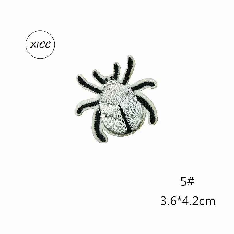 XICC Новая акция дизайн насекомые серии мультфильм животных лоскутное стикер пчела сочетание железа на шитье ривердейл патчи - Цвет: 1PC 1-4
