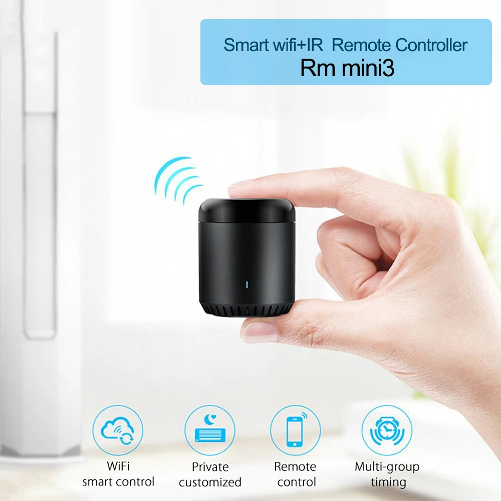 Новый Broadlink RM Pro +/RM33 Mini3 ИК + РЧ Wi-Fi Универсальный Интеллектуальный пульт