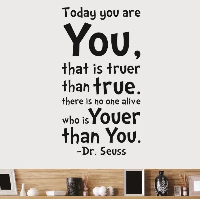 Творческий дом гостиная стены Стикеры письмо съемное панно из винила сегодня вы