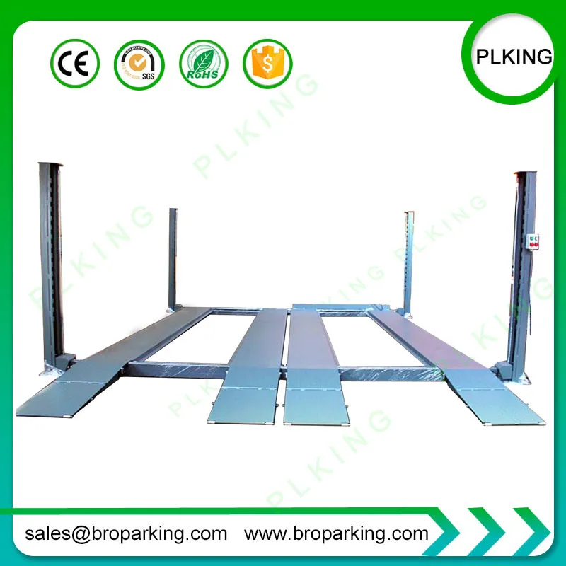 PLKING High Quality 4 Post Vehicle Lift |