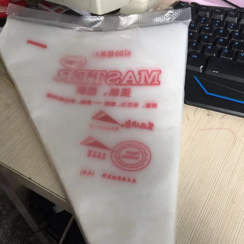 Оптовая продажа 100 шт. Размер s/m/l одноразовый мешок для теста торт кондитерские