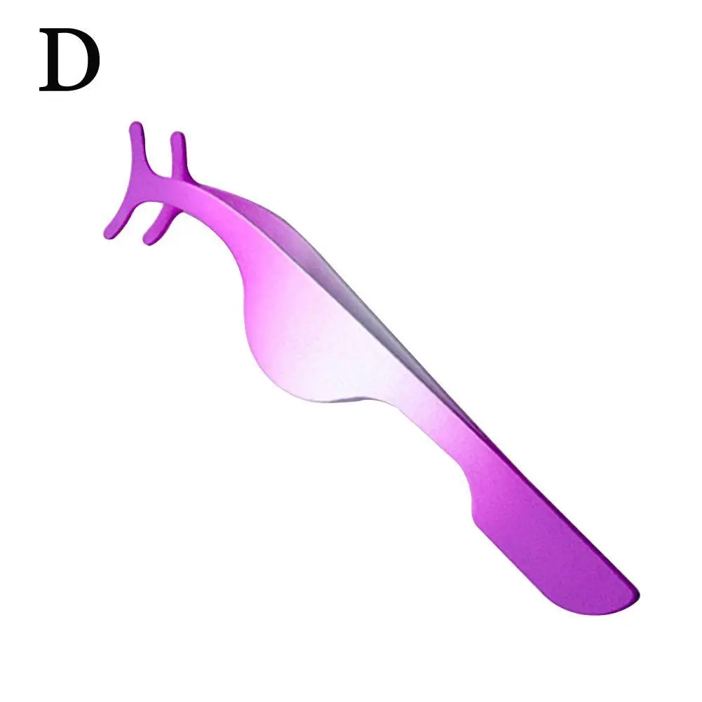 2018 False Eyelash Tweezers Fake Eye Lash Applicator Extension Curler Nipper Auxiliary Clip Clamp Makeup Forceps Tools | Красота и