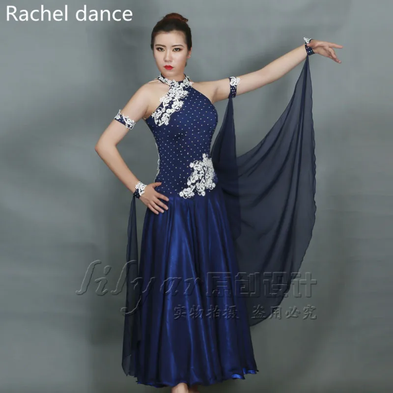 2017 новое стандартное бальное платье для женщин топ жгут стиль без рукавов Сальса