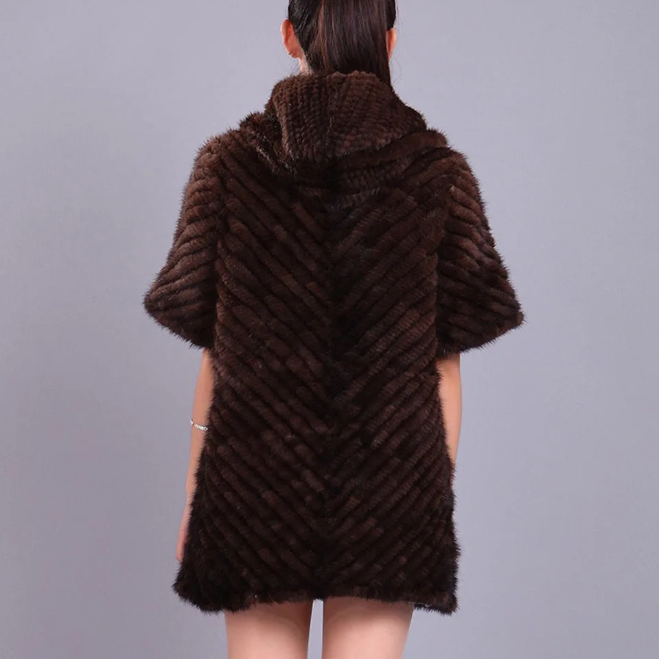 Из настоящго норкового меха пальто для женщин 2017 новая мода норки мех лиса