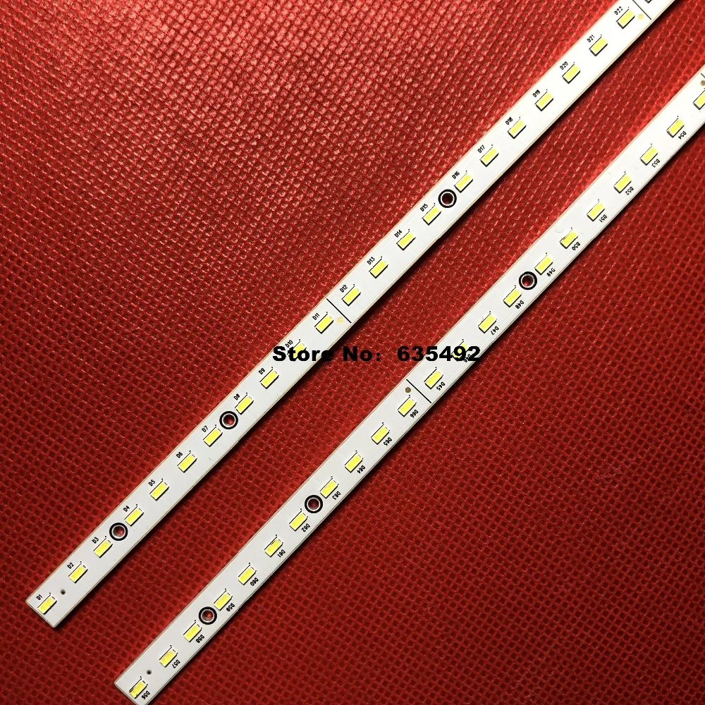 

2 Pieces/lot LED Backlight strip E187565 V400H2-LF2-TLEM1 TLEM2 V400H2-LE2-TREM1 TREM2 66LED 453MM for 40EL100C V400HJ2-LE2