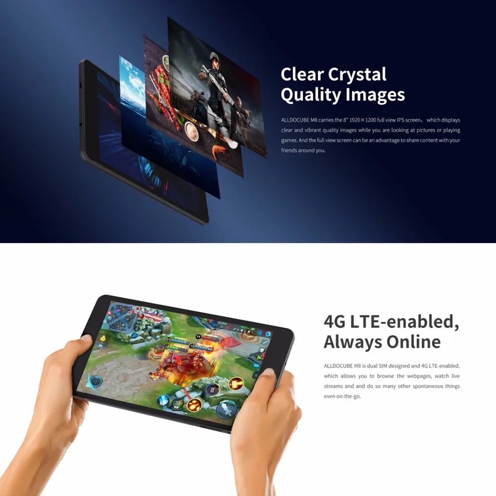 8 дюймов ALLDOCUBE M8 MT6797X Helio X27 Deca Core 4G телефонный звонок планшетный ПК 1920*1200 Android 8,0 3 Гб ram 32 Гб rom Две sim-карты gps OTG