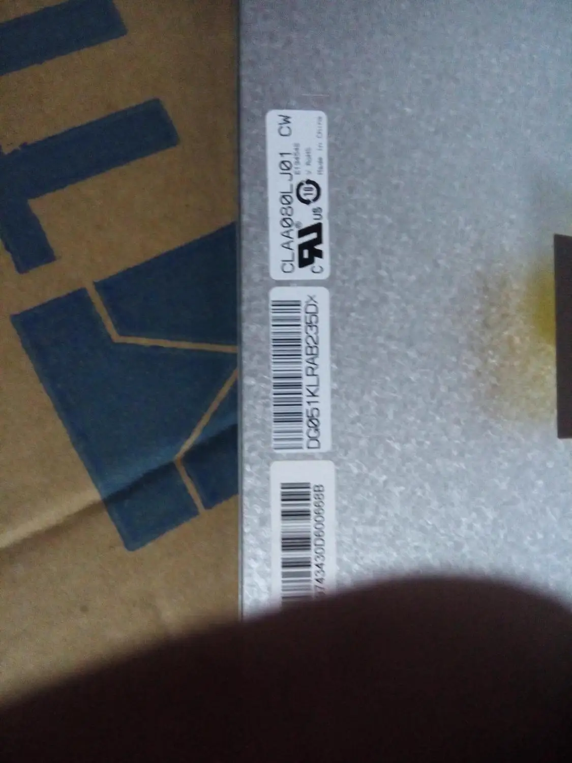 CLAA080LJ01 CW 8A + |