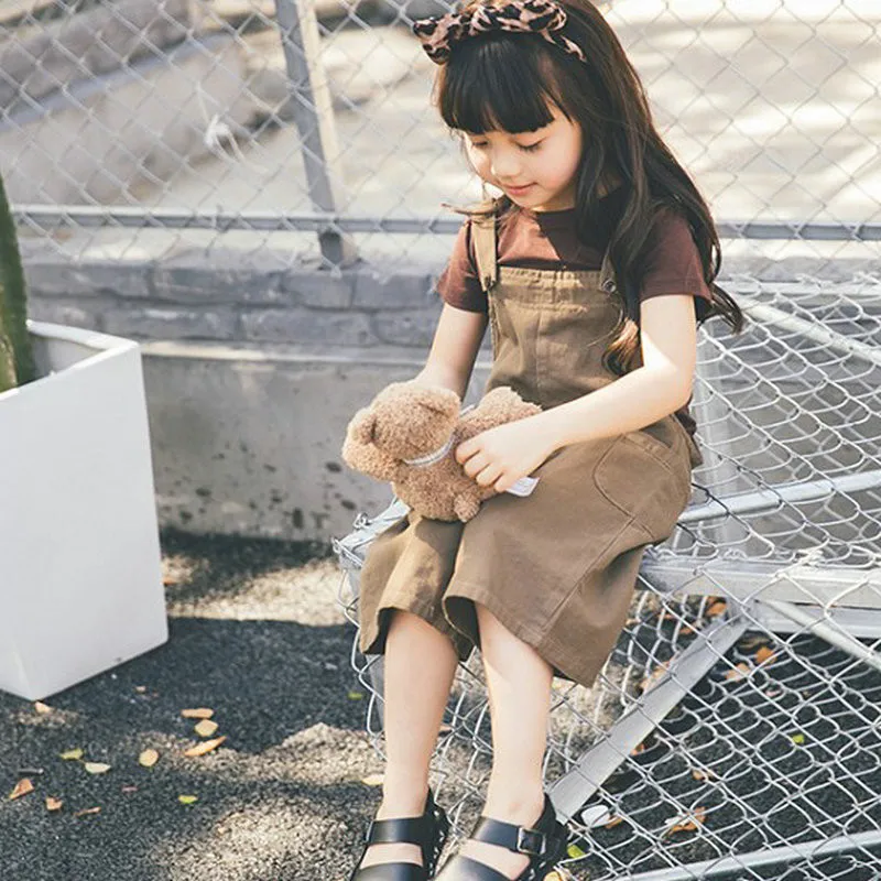 Fashion 2019 girl summer outfits short sleeve tshirt+ pants 2pieces children tracksuit kids girls clothing set costume | Детская одежда