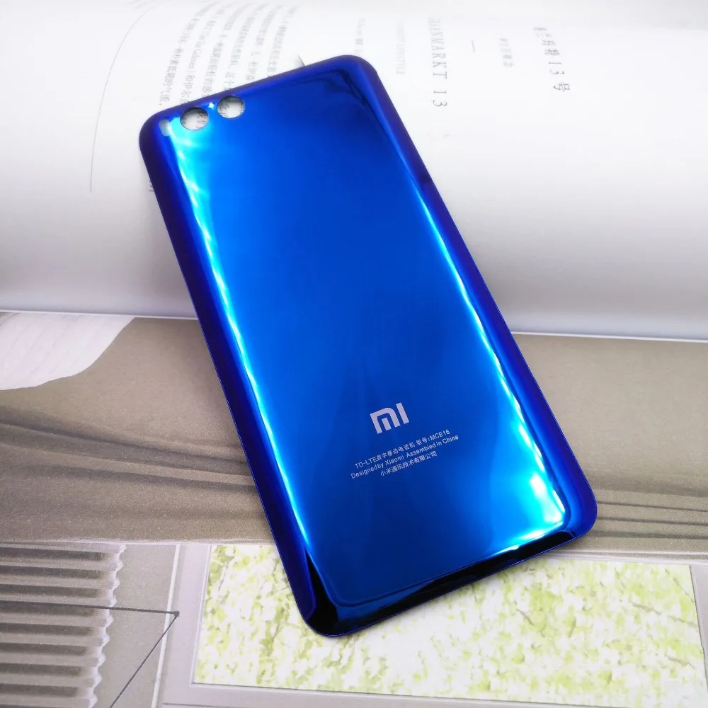 Xiaomi Mi6 запасная крышка батареи 100% оригинал 3D стекло мобильный телефон MI 6 гладкая