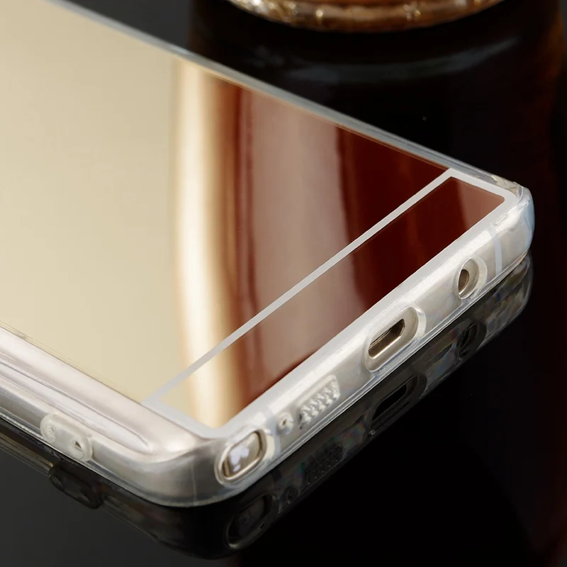 UPaitou Mirror TPU Case for Samsung Galaxy Note5 N920 N920A N920T Back Cover Silicone |