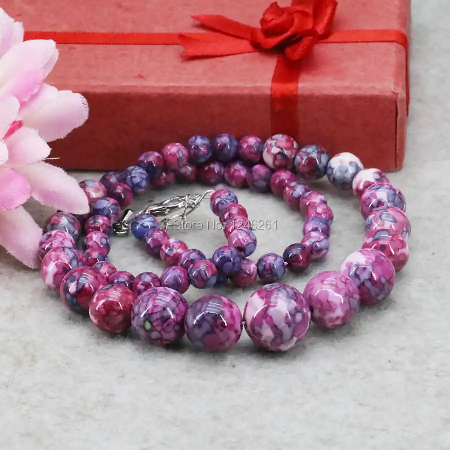 Цепочка Из розового халцедона ожерелье с башней полудрагоценный камень речной