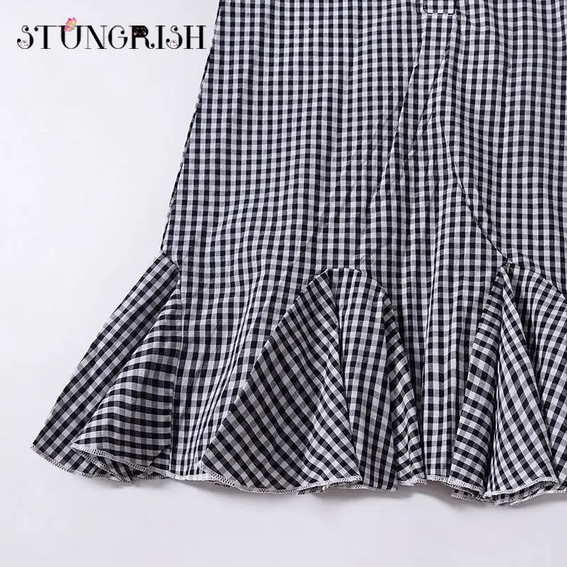 Summer girls dress elegant frocks plaid design unique style clothing children summerclothes casual holiday for 12M-4T | Детская одежда