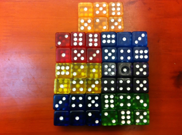 16 мм Угловые прозрачные игральные кости # лучшее использование украшения