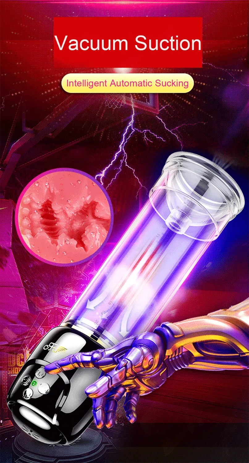 Usb зарядка вакуумный насос для пениса удлинитель автоматический Электрический
