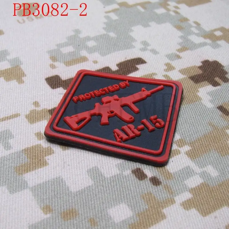 Защищенный AR15 боевой дух тактических военных 3D ПВХ патч