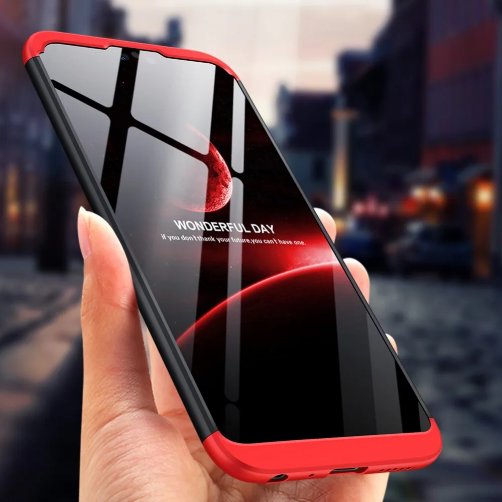 Чехол для Huawei Honor 9N 2018 жесткий ударопрочный матовый чехол из поликарбоната с